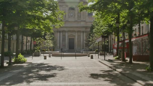 Sorbonne Paris Escola Famosa — Vídeo de Stock