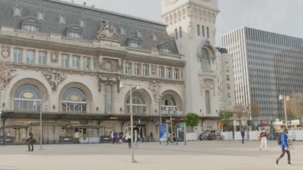 Gare Lyon车站 巴黎可能2020年 — 图库视频影像