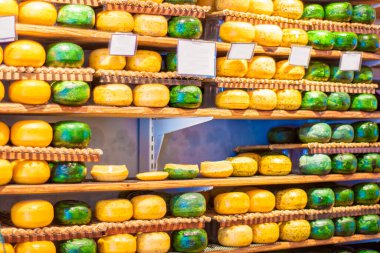 Hollanda, Roterdan 'da peynir deposu