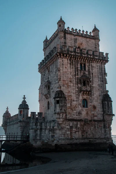 Belm Kulesi Jernimos Manastırı Padro Dos Descobrimentos Lizbon Portekiz Unesco — Stok fotoğraf