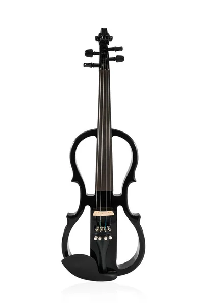 Hermoso violín eléctrico negro —  Fotos de Stock