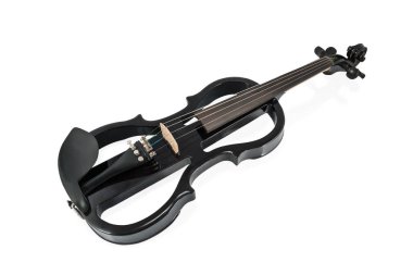 Beyaz güzel elektrik keman