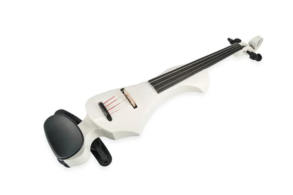 Electric violin narrow isolated — Stock Photo, Image