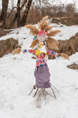 Korkuluk tatil karnaval üzerinde
