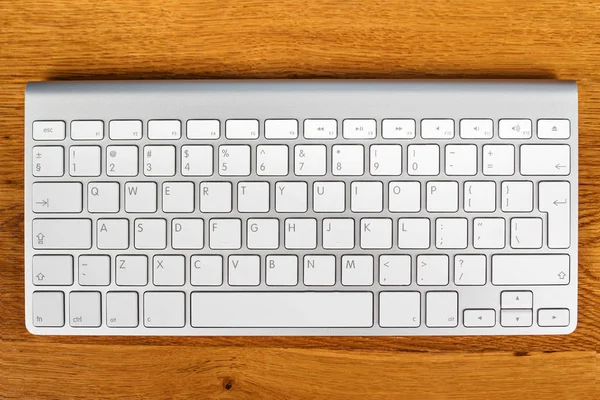 Computer keyboard on the table — Stock Photo, Image