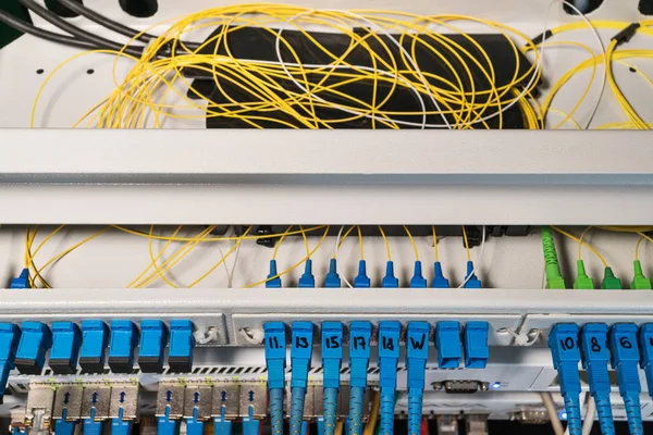 Router on the rack inside — Stock Photo, Image