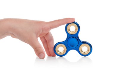 Beyaz çocuk elleriyle Spinner