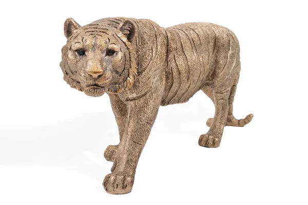 Figur eines Bronzetigers — Stockfoto