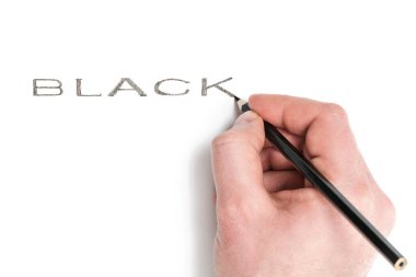 Geri el yazısıyla yazılmış kelime