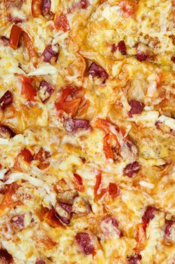 Arka plan klasik pizza