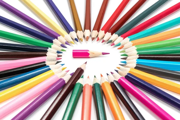 Pointer from pencils — Stock Photo, Image