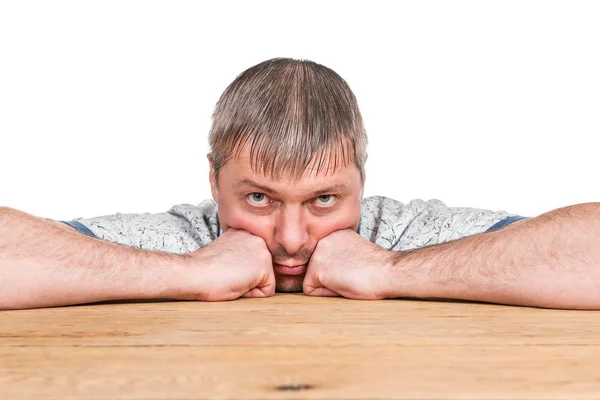 Man with a serious look — Stock Photo, Image