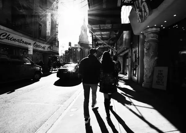 China Town New York Usa Novembre 2019 Passeggiando Strade Colorate — Foto Stock