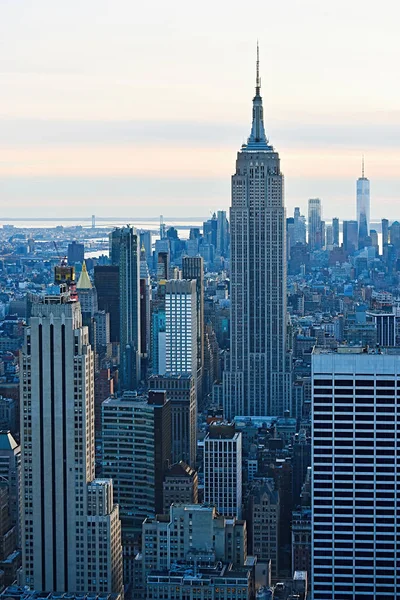 Manhattan Nueva York Noviembre 2019 Arquitectura Nueva York Con Horizonte — Foto de Stock