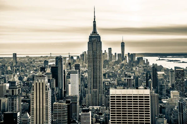 Manhattan Nueva York Noviembre 2019 Arquitectura Nueva York Con Horizonte — Foto de Stock