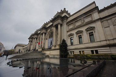 Manhattan, New York, Usa - 9 Aralık 2019. New York Metropolitan Sanat Müzesi - 