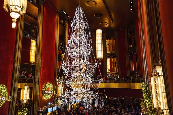 Manhattan New York États Unis Décembre 2019 Radio City Music — Photo