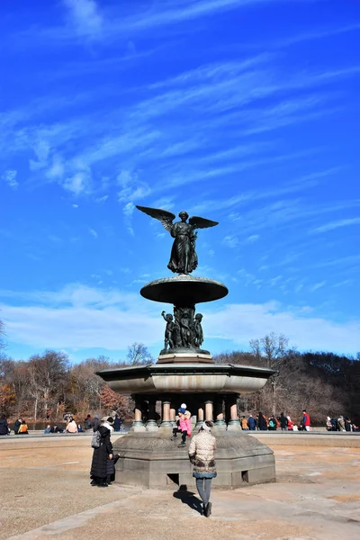 Manhattan New York Nyc Stati Uniti Dicembre 2019 Statua Angel — Foto Stock