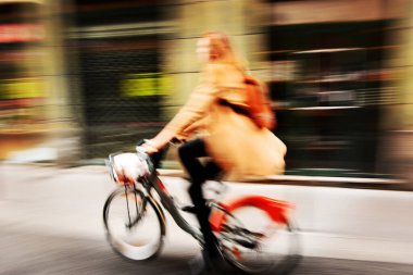 Lyon, Fransa 'da hareket soyut arkaplan ve colorstreet fotoğrafçılığı