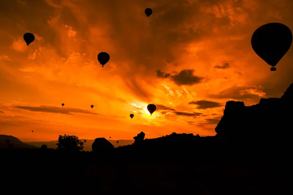 Couleur du ciel de ballon — Photo