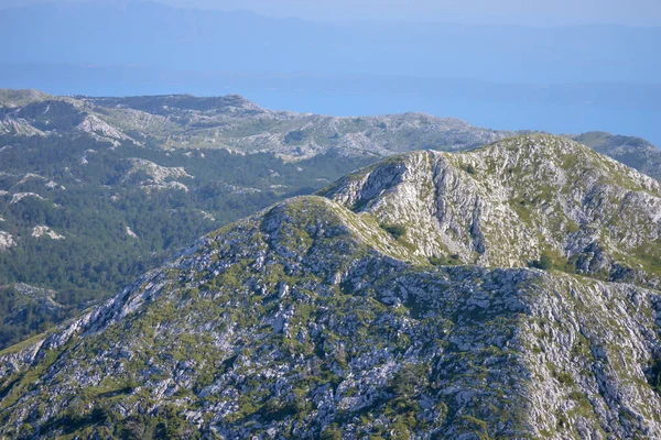 Horvátország Biokovo Nemzeti Park Táj Panoráma — Stock Fotó