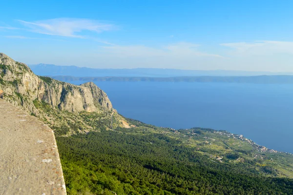 Kroatien Biokovo Nationalpark Landschaft Blick — Stockfoto