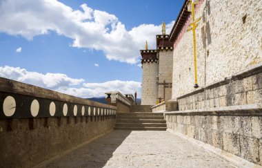 Songzanlin Tibet manastır 