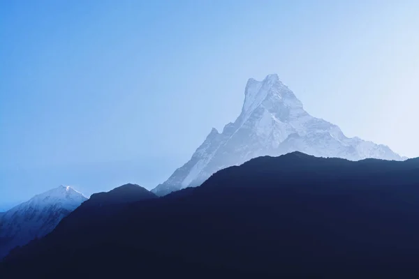 Pico de montaña en Nepal — Foto de Stock