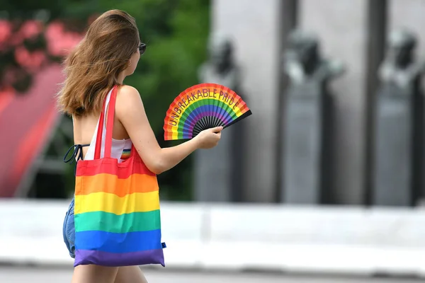 Desfile Del Arco Iris Viena —  Fotos de Stock