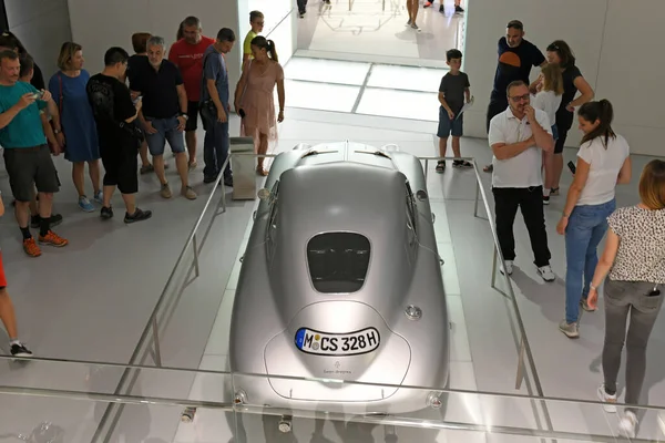 Museo Bmw Munich Baviera Alemania Muestra Toda Historia Marca Culto — Foto de Stock