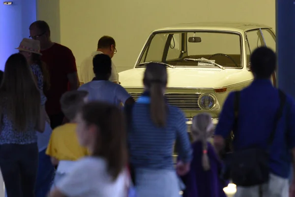 Museo Bmw Munich Baviera Alemania Muestra Toda Historia Marca Culto — Foto de Stock