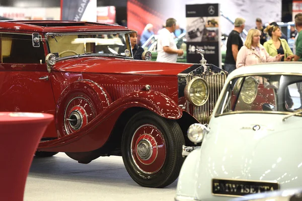 Classic Cars Exhibition Wels Upper Austria Austria Classic Austria Large — Stock Photo, Image
