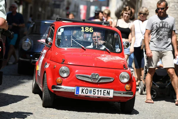 Ennstal Classic Jedním Nejznámějších Klasických Automobilových Závodů Rakousku Evropě Pro — Stock fotografie