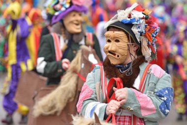 Salzkammergut Karnavalı - burada hala düzgün bir kutlama var (Gmunden bölgesi, Yukarı Avusturya) - Salzkammergut Karnavalı