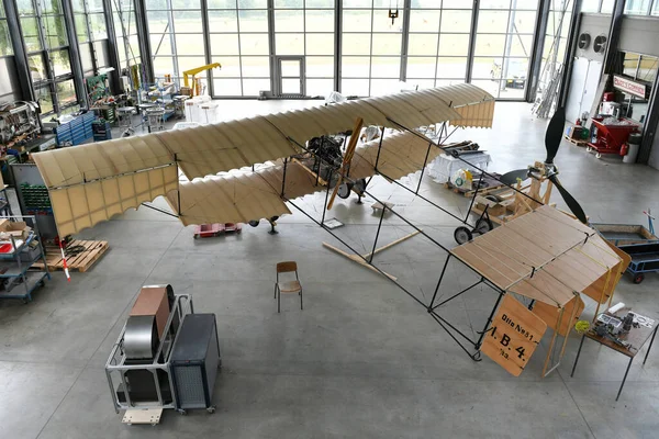 Flugwerft Schleiheim Nome Museo Tecnico Area Esterna Del Museo Tedesco — Foto Stock