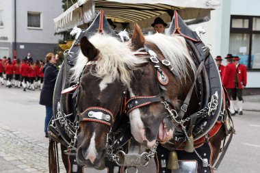 Ampflwang 'daki Georgi-Ritt - Georgiritt, Aziz George anısına yapılan ve asırlık geleneklere dayanan at ziyaretçilerinin adıdır..