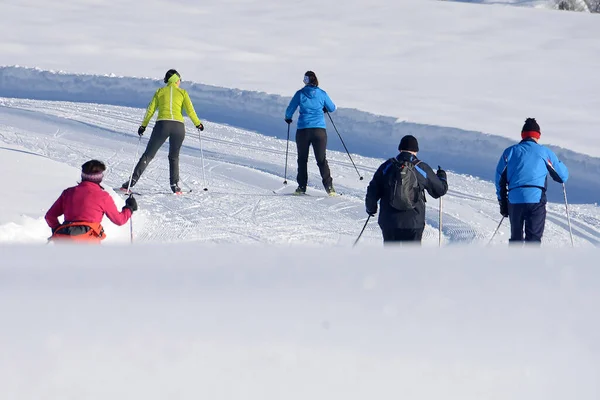 Het Winterwonderland Gosau Het Zuiden Van Opper Oostenrijk Een Paradijs — Stockfoto