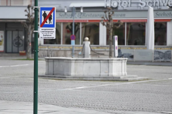 Plaza Ciudad Con Ayuntamiento Gmunden Salzkammergut Alta Austria Austria — Foto de Stock