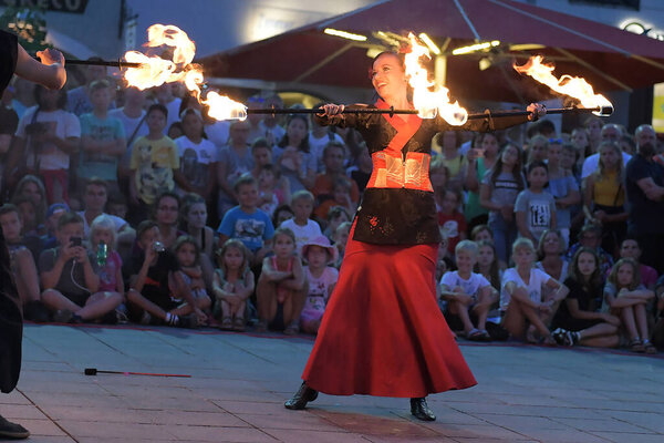 The Linz Pflasterspektakel is one of the most important and diverse street art festivals in Europe.