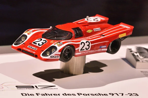 Legendario Porsche 917 Modelo Museo Porsche Traumwerk Piding Baviera — Foto de Stock