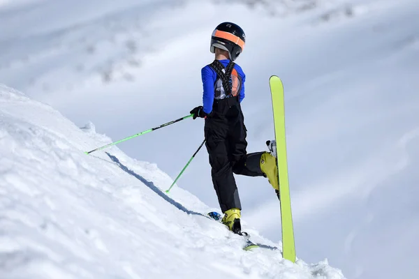 Skifahrer Skigebiet Krippenstein Dachstein Obertraun Salzkammergut Bezirk Gmunden Oberösterreich Österreich — Stockfoto