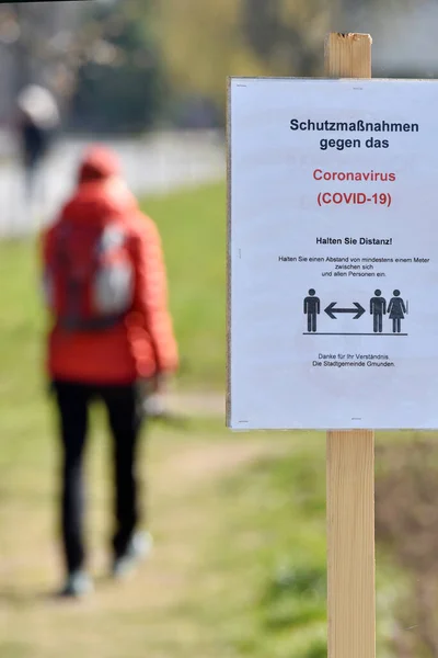 Crisis Corona Las Actividades Aire Libre Están Totalmente Prohibidas Austria — Foto de Stock