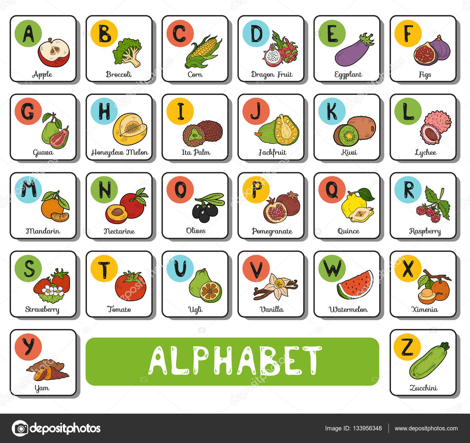 alphabet-vectoriel-avec-fruits-et-l-gumes-carte-carr-e-vecteur-par