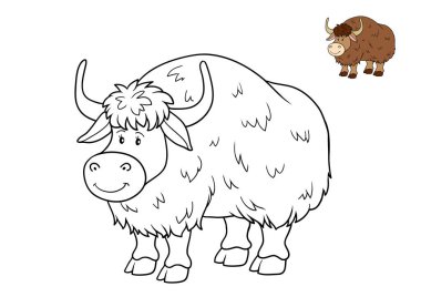 Boyama kitabı, Tibet sığırı