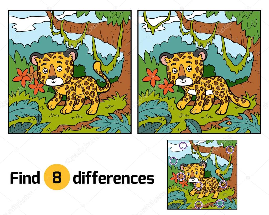 Find differences, Jaguar
