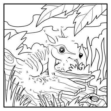 Sayı oyunu, çocuklar, Numbat için nokta-nokta oyun