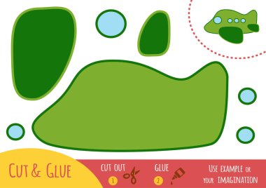 Eğitim kağıt uçak çocuklar için oyun