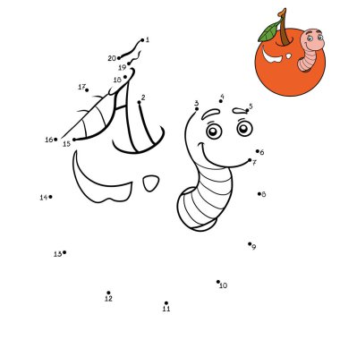 Sayı oyunu, solucan Apple