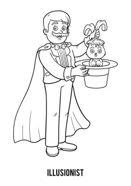 Boyama kitabı, illüzyonist