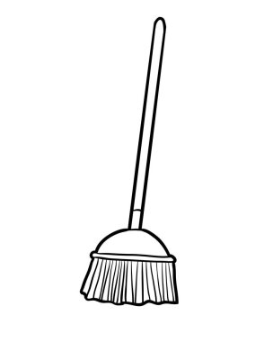 Boyama kitabı, süpürge